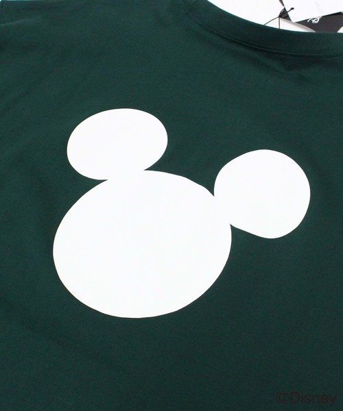 Disney（ディズニー）の「メンズ MICKEY MOUSE ミッキーマウス オーバーサイズＴシャツ（Tシャツ/カットソー・メンズ・オレンジ/オフホワイト/杢グレー/ダークグリーン/チャコールグレー/ブラック・M/L/XL）」の7枚目の写真