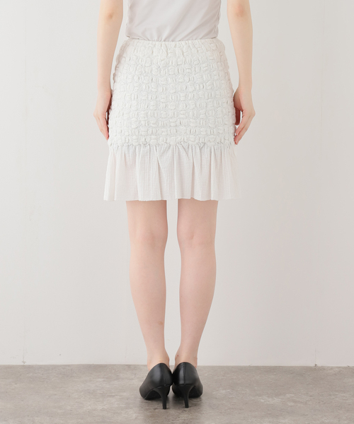 IENA(イエナ)の「venit/ヴェニット SMOCKING CHECK SK スカート VEG5628A(スカート・レディース・ホワイト・FREE)」の19枚目の写真