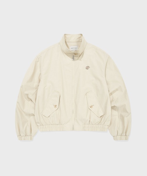 Wacky WiLLy（ワッキーウィリー）の「WOMEN'S COTTON HARRINGTON JACKET（ブルゾン・レディース・ベージュ・FREE）」の7枚目の写真