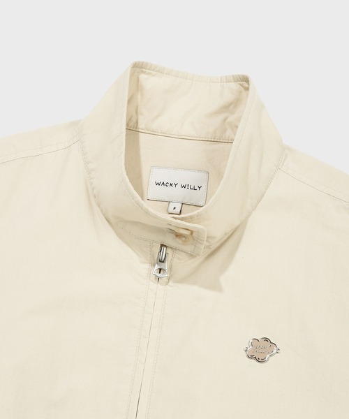 Wacky WiLLy（ワッキーウィリー）の「WOMEN'S COTTON HARRINGTON JACKET（ブルゾン・レディース・ベージュ・FREE）」の5枚目の写真