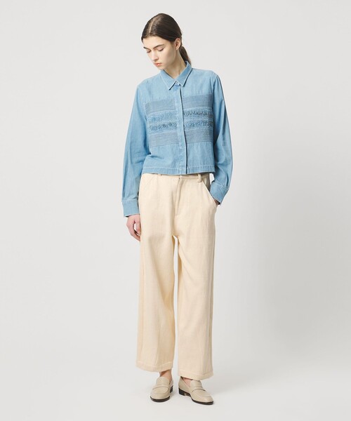 Pheeta（フィータ）の「＜Pheeta＞Daniele デニム パンツ / 015C-70（その他パンツ・レディース・オフホワイト・2/1）」の3枚目の写真