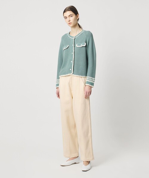 Pheeta（フィータ）の「＜Pheeta＞Daniele デニム パンツ / 015C-70（その他パンツ・レディース・オフホワイト・2/1）」の4枚目の写真