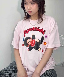 ◯アクリルキーホルダー付き モンチッチ半袖Tシャツ【 Monchhichi / モンチッチ 】