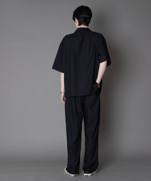 BROWNY(ブラウニー)の「BROWNY/【26年春夏新作】TRイージーストレートスラックス(その他パンツ・メンズ・ブラック/ライトグレー・MEDIUM/LARGE)」の11枚目の写真