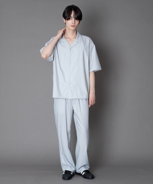 BROWNY(ブラウニー)の「BROWNY/【26年春夏新作】TRイージーストレートスラックス(その他パンツ・メンズ・ブラック/ライトグレー・MEDIUM/LARGE)」の13枚目の写真