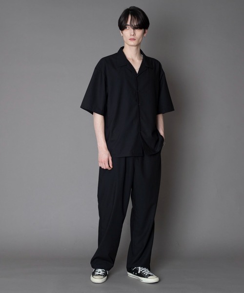 BROWNY(ブラウニー)の「BROWNY/【26年春夏新作】TRイージーストレートスラックス(その他パンツ・メンズ・ブラック/ライトグレー・MEDIUM/LARGE)」の14枚目の写真