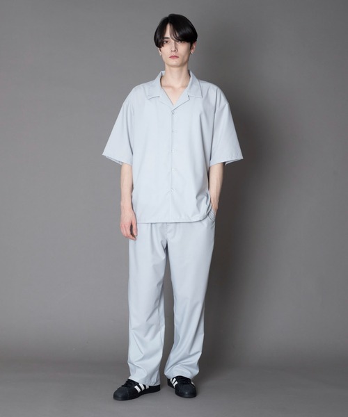 BROWNY(ブラウニー)の「BROWNY/【26年春夏新作】TRイージーストレートスラックス(その他パンツ・メンズ・ブラック/ライトグレー・MEDIUM/LARGE)」の4枚目の写真