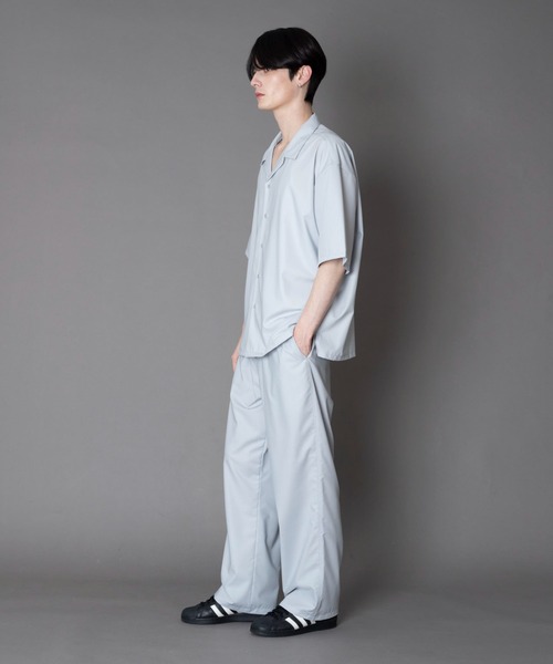 BROWNY(ブラウニー)の「BROWNY/【26年春夏新作】TRイージーストレートスラックス(その他パンツ・メンズ・ブラック/ライトグレー・MEDIUM/LARGE)」の5枚目の写真