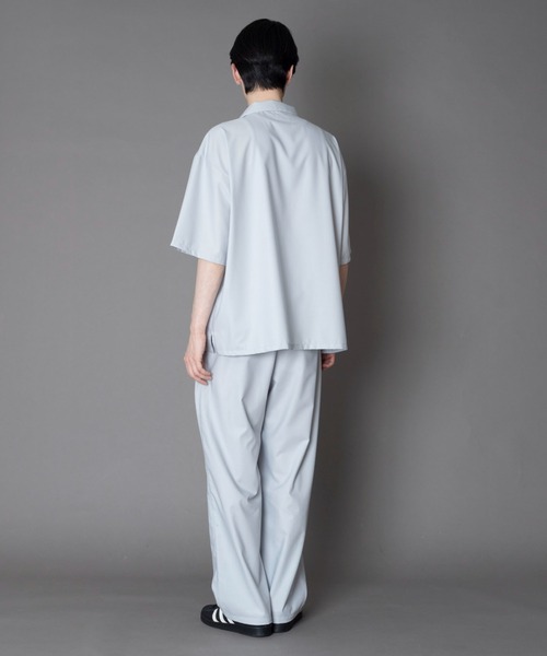 BROWNY(ブラウニー)の「BROWNY/【26年春夏新作】TRイージーストレートスラックス(その他パンツ・メンズ・ブラック/ライトグレー・MEDIUM/LARGE)」の6枚目の写真