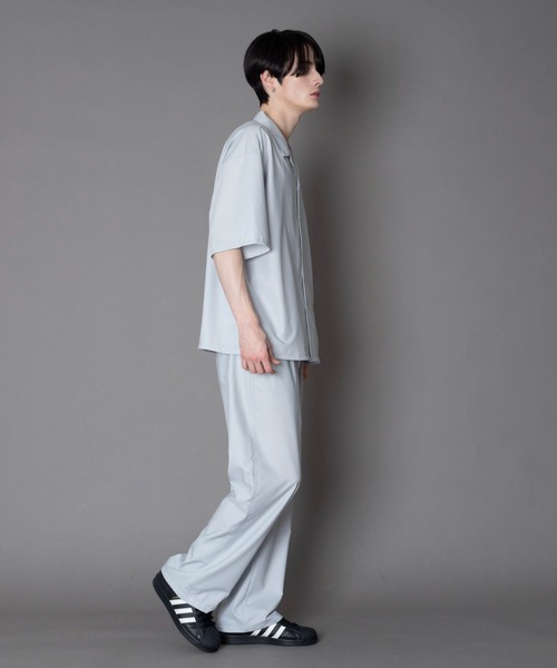 BROWNY(ブラウニー)の「BROWNY/【26年春夏新作】TRイージーストレートスラックス(その他パンツ・メンズ・ブラック/ライトグレー・MEDIUM/LARGE)」の7枚目の写真