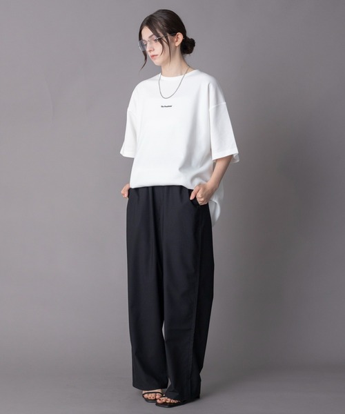BROWNY(ブラウニー)の「BROWNY/TRイージーストレートスラックス(スラックス・メンズ・ブラック/ライトグレー・MEDIUM/LARGE)」の3枚目の写真