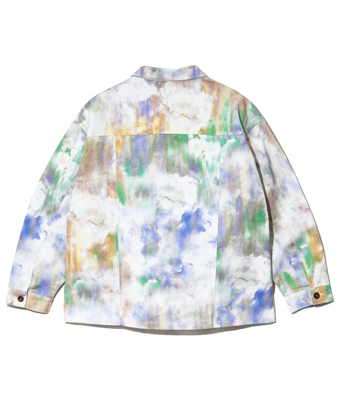 Revo.(レボ)の「Revo./レヴォ ペインティングツイル Gジャケット(ブルゾン・メンズ・ブラック/ホワイト・LARGE/MEDIUM)」の7枚目の写真