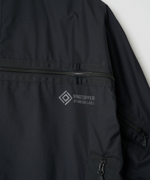D-VEC（ディーベック）の「【D-VEC】WINDSTOPPER BY GORE-TEX LABS 30DY/TR2 3L MA1 BLOUSON（ブルゾン・メンズ・ブラック/グレー・2/1）」の13枚目の写真