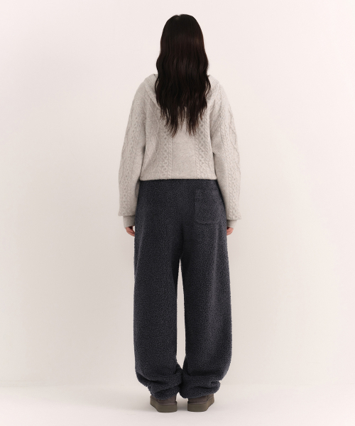 MUSINSA STANDARD WOMAN（ムシンサスタンダードウーマン）の「ウィメンズブークルフリースパラシュートパンツ[ミディアムグレー]（スウェットパンツ・レディース・その他・X-SMALL/SMALL/MEDIUM/LARGE）」の3枚目の写真
