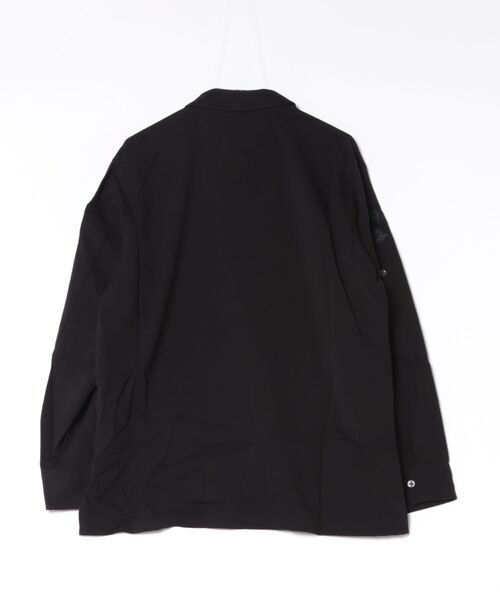 STYLISE（スタイライズ）の「【TAION】ノンダウン ジャパンスペシャル 2WAY レーヨンシャツ / ブラック [TAION-NDSH09JS-LS]（シャツ/ブラウス・メンズ・ブラック・LL/L/M）」の22枚目の写真