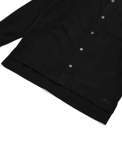 STYLISE（スタイライズ）の「【TAION】ノンダウン ジャパンスペシャル 2WAY レーヨンシャツ / ブラック [TAION-NDSH09JS-LS]（シャツ/ブラウス・メンズ・ブラック・LL/L/M）」の18枚目の写真