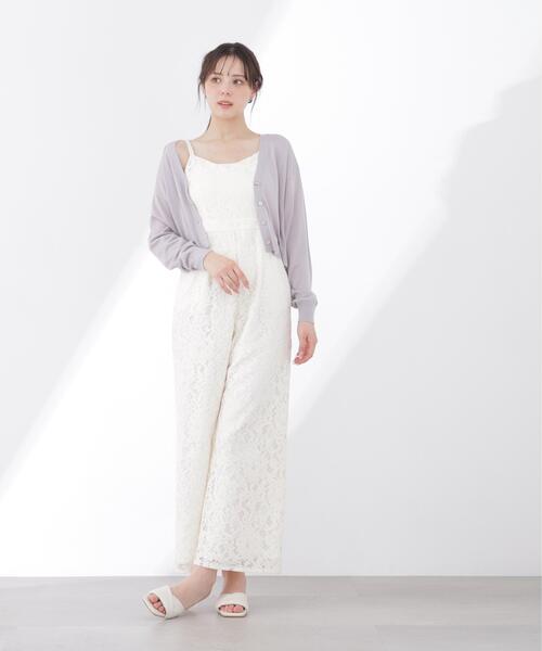 PROPORTION BODY DRESSING（プロポーションボディドレッシング）の「＜UVカット＞シアーカーディガン / 1216174501（カーディガン/ボレロ・レディース・グレー/ピンク/ホワイト/ネイビー・FREE）」の14枚目の写真