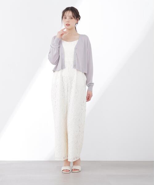 PROPORTION BODY DRESSING（プロポーションボディドレッシング）の「＜UVカット＞シアーカーディガン / 1216174501（カーディガン/ボレロ・レディース・グレー/ピンク/ホワイト/ネイビー・FREE）」の15枚目の写真