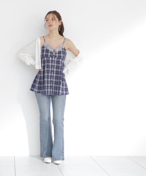 PROPORTION BODY DRESSING（プロポーションボディドレッシング）の「＜UVカット＞シアーカーディガン / 1216174501（カーディガン/ボレロ・レディース・グレー/ピンク/ホワイト/ネイビー・FREE）」の22枚目の写真