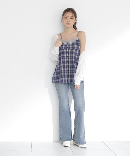 PROPORTION BODY DRESSING（プロポーションボディドレッシング）の「＜UVカット＞シアーカーディガン / 1216174501（カーディガン/ボレロ・レディース・グレー/ピンク/ホワイト/ネイビー・FREE）」の21枚目の写真
