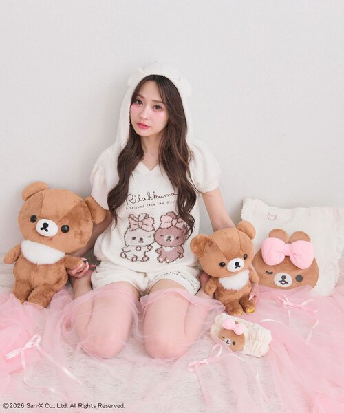 コリラックマ ルームウェア OLIVE des OLIVE パジャマ makeup Rilakkuma Roomwear（ルームウェア/パジャマ）｜OLIVE des