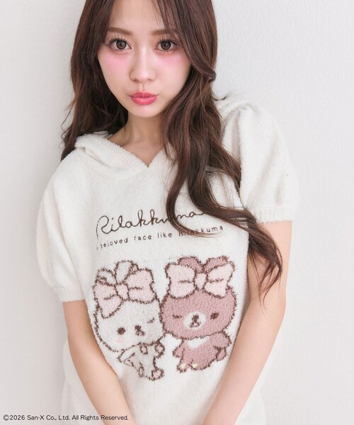 リラックマ ルームウェア OLIVEdesOLIVE コリラックマ makeup makeup Rilakkuma Roomwear（ルームウェア/パジャマ）｜OLIVE des