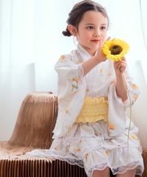 CELEN（セレン）の「【KIDSセパレート浴衣/ゆかた単品】キッズゆかた（上衣・スカート 2点セット）（浴衣）」