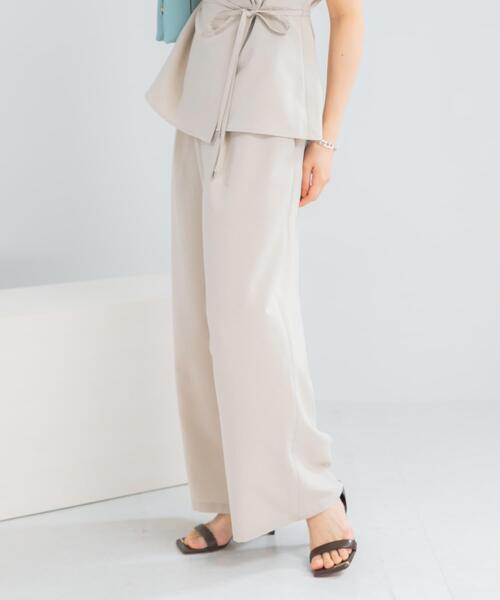 URBAN RESEARCH ROSSO WOMEN(アーバンリサーチ ロッソ)の「『WEB/一部店舗限定』吸水速乾 接触冷感セットアップ(セットアップ・レディース・モカ/ネイビー/ライトベージュ・FREE)」の16枚目の写真