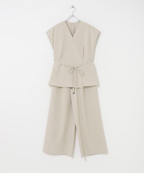 URBAN RESEARCH ROSSO WOMEN(アーバンリサーチ ロッソ)の「『WEB/一部店舗限定』吸水速乾 接触冷感セットアップ(セットアップ・レディース・モカ/ネイビー/ライトベージュ・FREE)」の20枚目の写真