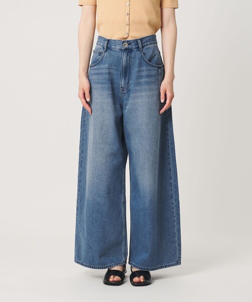 BEAUTY&YOUTH UNITED ARROWS(ビューティーアンドユースユナイテッドアローズ)の「ライトオンス ワイド デニムパンツ(デニムパンツ・レディース・オフホワイト/ライトブルー・M/S/XS)」の11枚目の写真