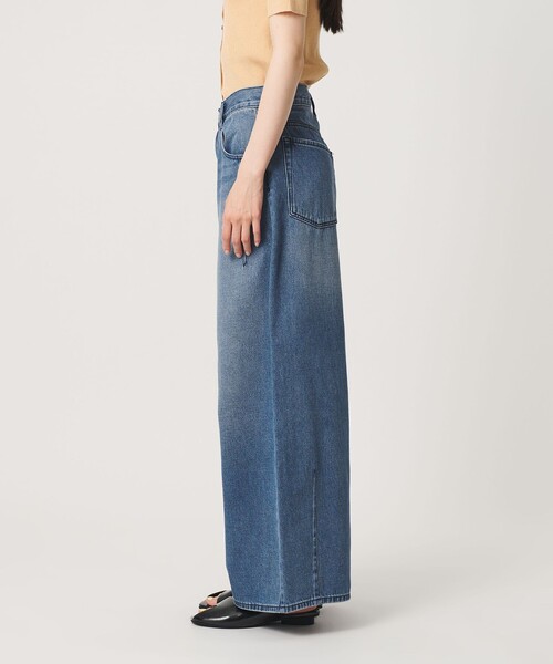 BEAUTY&YOUTH UNITED ARROWS(ビューティーアンドユースユナイテッドアローズ)の「ライトオンス ワイド デニムパンツ(デニムパンツ・レディース・オフホワイト/ライトブルー・M/S/XS)」の12枚目の写真