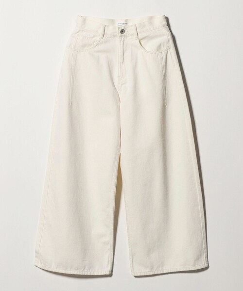 BEAUTY&YOUTH UNITED ARROWS(ビューティーアンドユースユナイテッドアローズ)の「ライトオンス ワイド デニムパンツ(デニムパンツ・レディース・オフホワイト/ライトブルー・M/S/XS)」の14枚目の写真