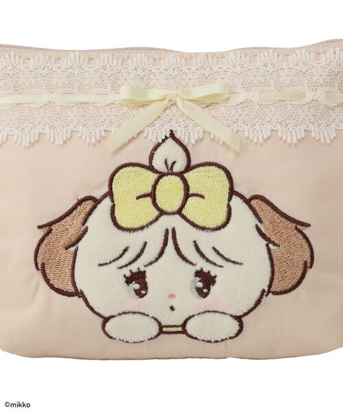 Maison de FLEUR(メゾンドフルール)の「Lil ala mode ポーチ(ポーチ・レディース・イエロー/ピンク/ライトブルー/ライトピンク・FREE)」の14枚目の写真