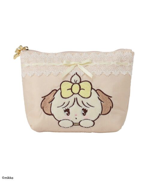 Maison de FLEUR(メゾンドフルール)の「Lil ala mode ポーチ(ポーチ・レディース・イエロー/ピンク/ライトブルー/ライトピンク・FREE)」の17枚目の写真