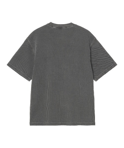Carhartt WIP(カーハートダブリューアイピー)の「Carhartt WIP S/S NELSON WAFFLE T-SHIRT(カーハートワークインプログレス ショートスリーブネルソンワッフルTシャツ)(Tシャツ/カットソー・メンズ・ブラック/ナチュラル/ブルー系・SMALL/MEDIUM/LARGE/X-LARGE)」の5枚目の写真