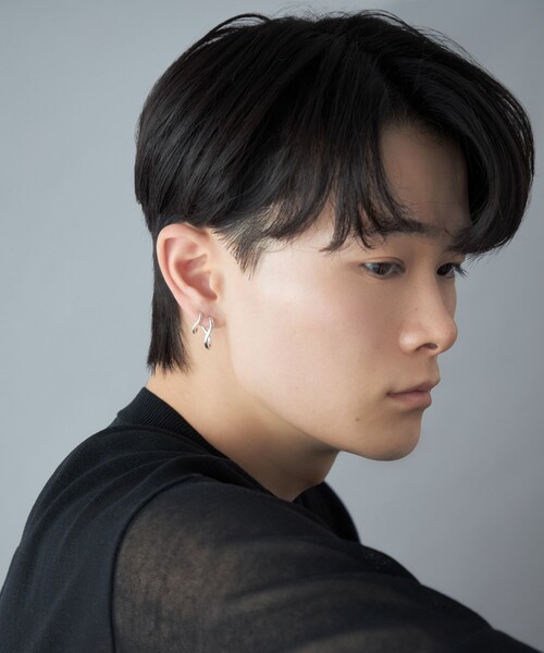 Jouete（ジュエッテ）の「[ダブルピアス] ウェーブ（ピアス（両耳用）・レディース・シルバー・FREE）」の7枚目の写真