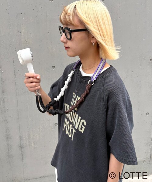 CIAOPANIC TYPY（チャオパニックティピー）の「【TYPY×LOTTE板ガム】クールミントペルチェハンディファン（その他雑貨・レディース・ホワイト系その他/ホワイト系その他3/ホワイト系その他2・ONE SIZE）」の3枚目の写真