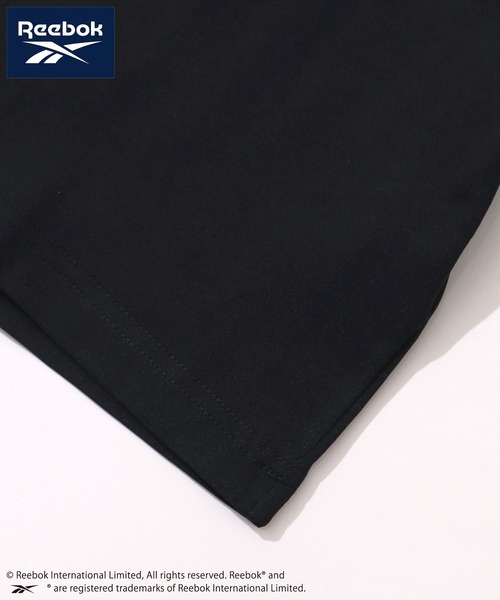 Reebok（リーボック）の「【Reebok/リーボック】刺繍ロゴ クロップド丈 ラグラン半袖Tシャツ（Tシャツ/カットソー・レディース・ネイビー×ホワイト/ブラック/ホワイト×ブラック・M/L）」の13枚目の写真