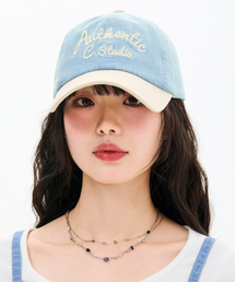 CHASECULT（チェイスカルト）の「共用デニムチェーン刺繍ボールキャップ-FDRK8802A0D（キャップ）」
