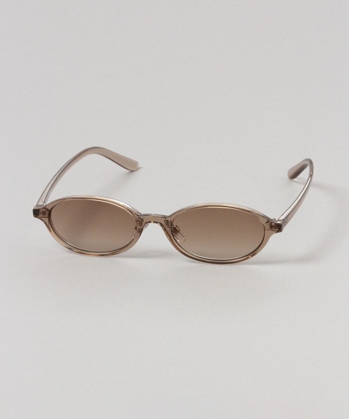 JEANASIS(ジーナシス)の「【noeyedia】OVAL EYEWEAR/ 862588(サングラス・レディース・ブラック/ブラウン・FREE)」の2枚目の写真