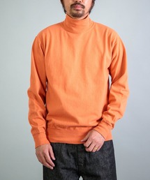 [OMNIGOD mens / オムニゴッド] ８/天竺 ハイネックチューブトレーナー