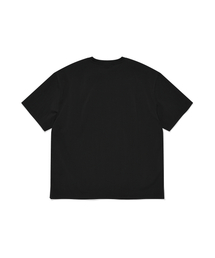 スモールCロゴナイロンTシャツブラック