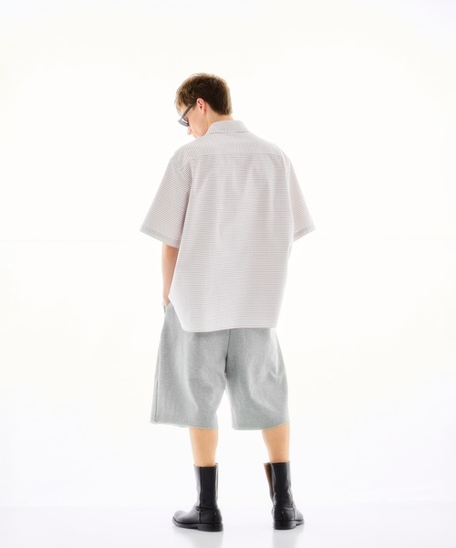 SHINYAKOZUKA（シンヤコヅカ）の「CONZ別注　ORDINARY HOME BAGGY SHORTS/ハーフパンツ/スウェットパンツ/夏服/SHINYAKOZUKA（その他パンツ・メンズ・ホワイト/ブラック/グレー・L/M/S）」の10枚目の写真