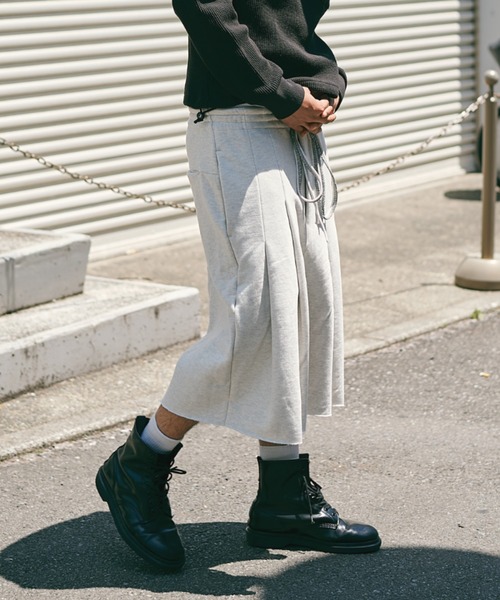 SHINYAKOZUKA（シンヤコヅカ）の「CONZ別注　ORDINARY HOME BAGGY SHORTS/ハーフパンツ/スウェットパンツ/夏服/SHINYAKOZUKA（その他パンツ・メンズ・ホワイト/ブラック/グレー・L/M/S）」の13枚目の写真