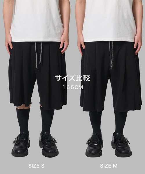 SHINYAKOZUKA（シンヤコヅカ）の「CONZ別注　ORDINARY HOME BAGGY SHORTS/ハーフパンツ/スウェットパンツ/夏服/SHINYAKOZUKA（その他パンツ・メンズ・ホワイト/ブラック/グレー・L/M/S）」の14枚目の写真