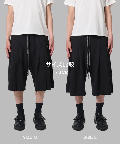 SHINYAKOZUKA（シンヤコヅカ）の「CONZ別注　ORDINARY HOME BAGGY SHORTS/ハーフパンツ/スウェットパンツ/夏服/SHINYAKOZUKA（その他パンツ・メンズ・ホワイト/ブラック/グレー・L/M/S）」の15枚目の写真