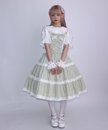 Chalmiere（シャルミエール）の「ボンボンショコラ柄ワンピース