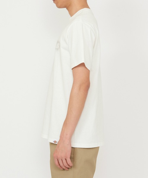 Dickies(ディッキーズ)の「Dickies/ディッキーズ グラフィックTシャツ 半袖(Fuzzy Logo)(Tシャツ/カットソー・メンズ・オレンジ/ホワイト/ブラック・MEDIUM/X-LARGE/LARGE)」の17枚目の写真