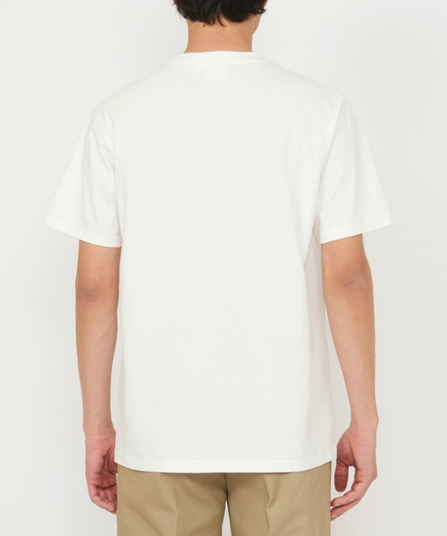 Dickies(ディッキーズ)の「Dickies/ディッキーズ グラフィックTシャツ 半袖(Fuzzy Logo)(Tシャツ/カットソー・メンズ・オレンジ/ホワイト/ブラック・MEDIUM/X-LARGE/LARGE)」の16枚目の写真