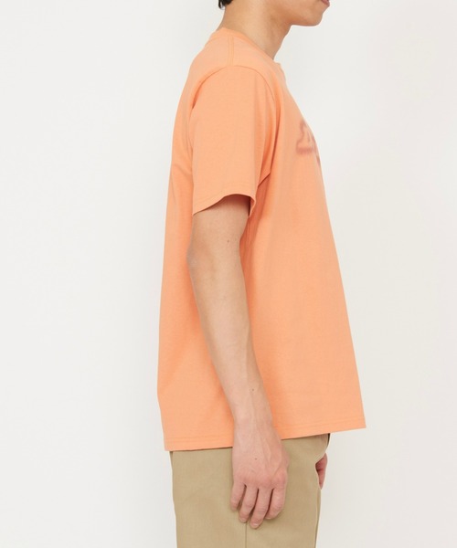 Dickies(ディッキーズ)の「Dickies/ディッキーズ グラフィックTシャツ 半袖(Fuzzy Logo)(Tシャツ/カットソー・メンズ・オレンジ/ホワイト/ブラック・MEDIUM/X-LARGE/LARGE)」の7枚目の写真